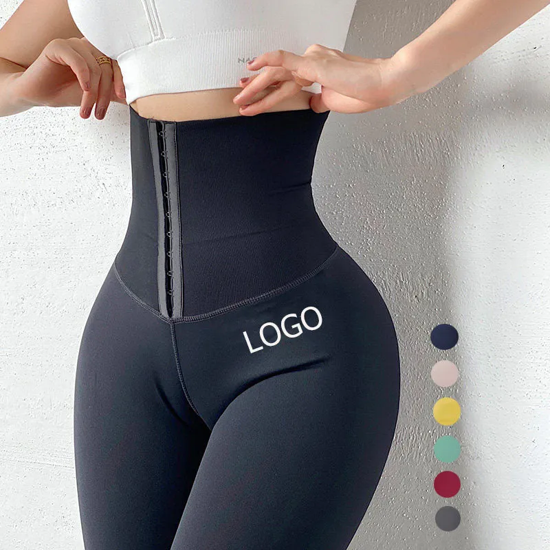2023 slimming high waist plus size waist trainer legging women shapewear Workout Fitness Leggings