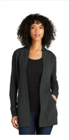 26 A) #LK825 LADIES MICROTERRY CARDIGAN