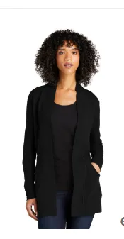 26 A) #LK825 LADIES MICROTERRY CARDIGAN