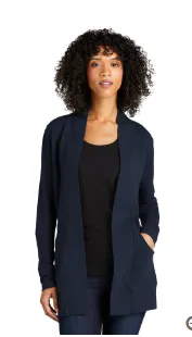 26 B) #LK825 LADIES MICROTERRY CARDIGAN