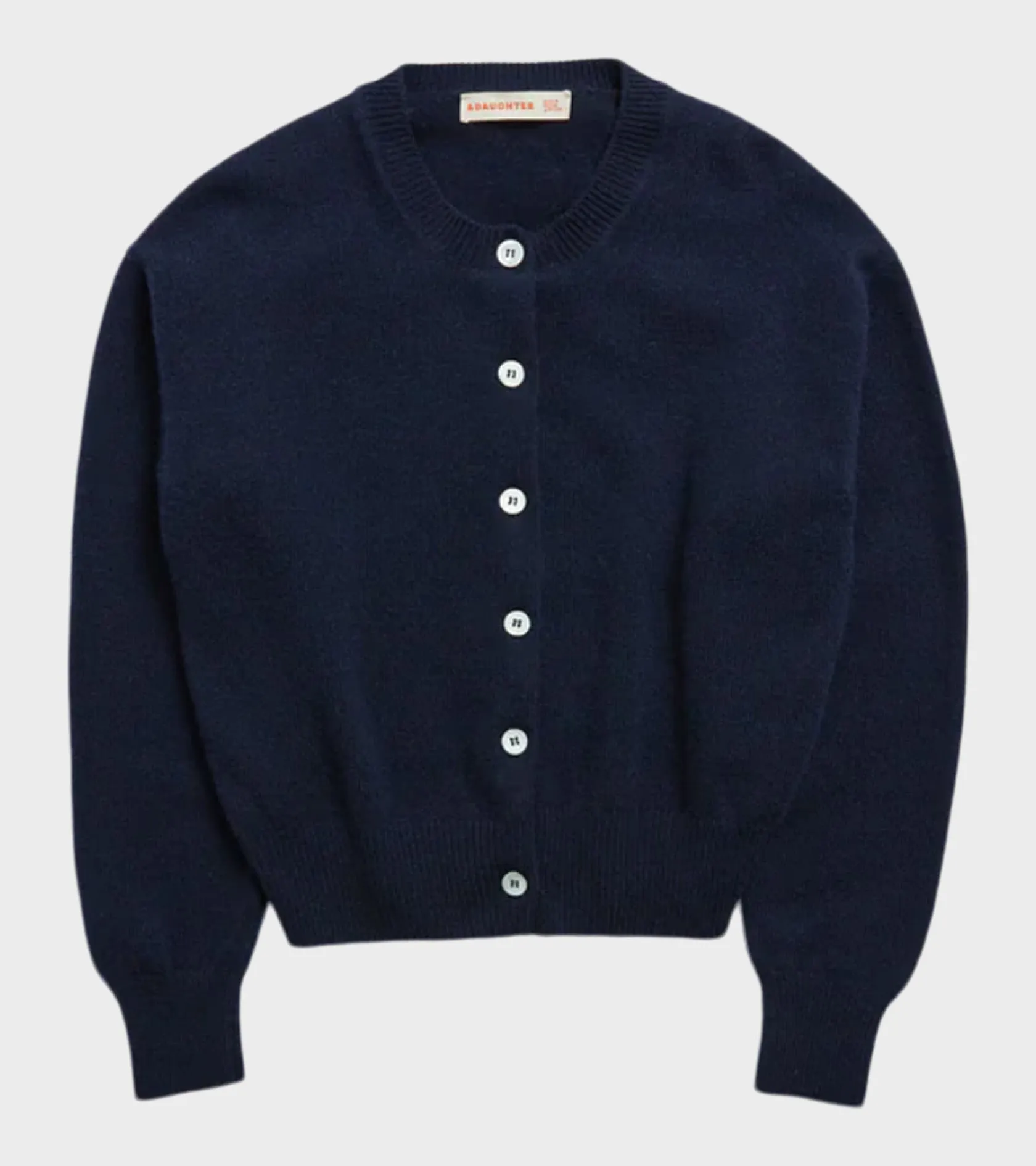 Ada Crewneck Cardigan Navy