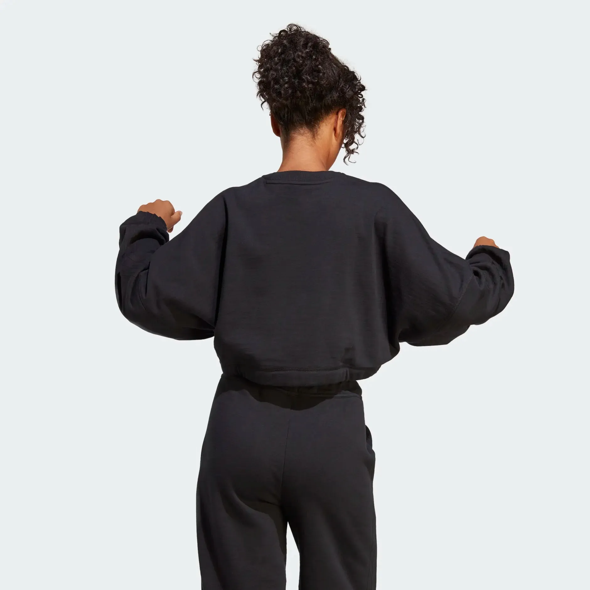 ADIDAS DANCE CROP VERSATILE SWEATSHIRT - IC6624
