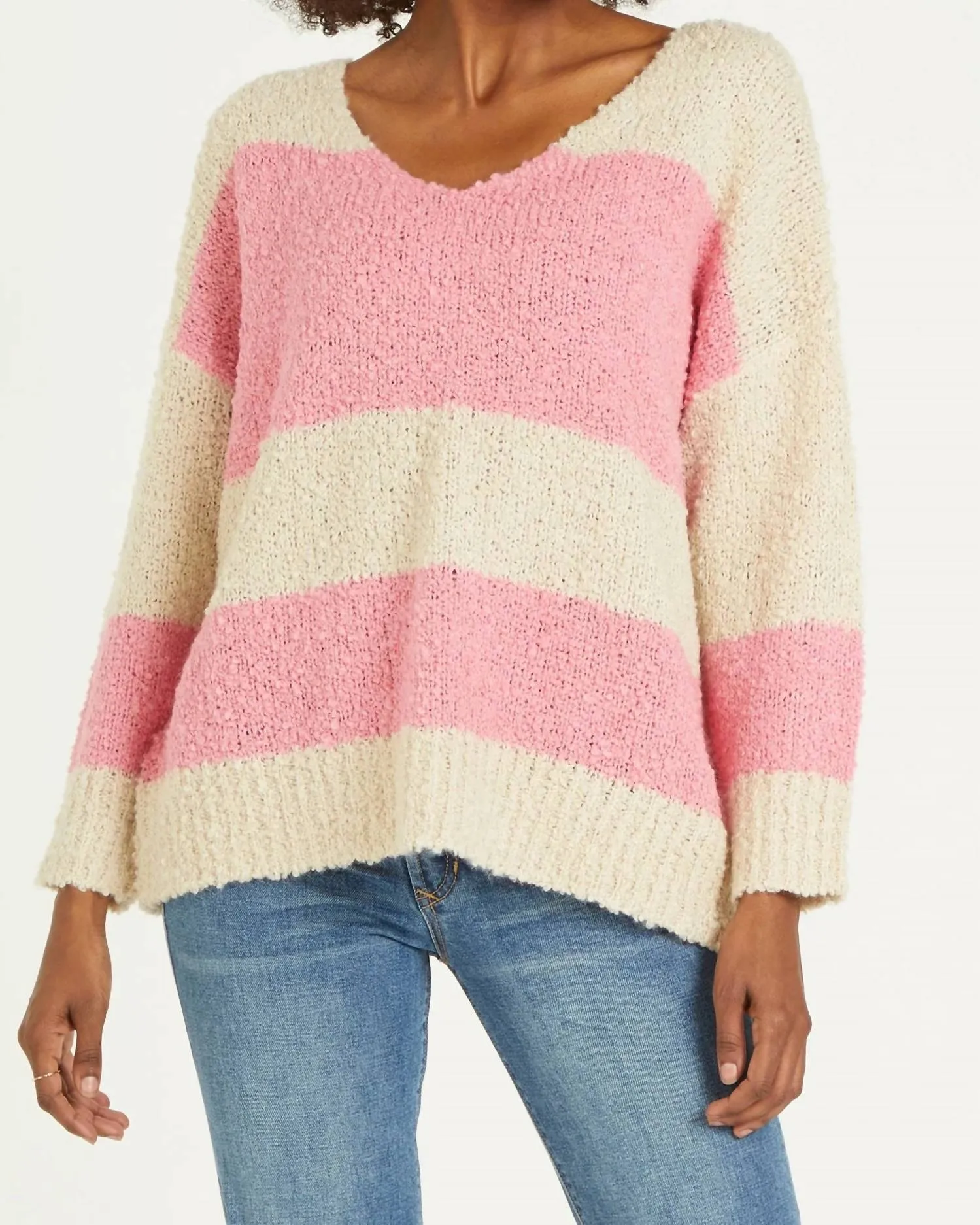ADRIEN STRIPE SWEATER