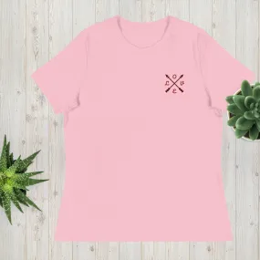 Affordable Women's Relaxed Love T-Shirt by M2K Trends