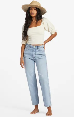 All Day Straight Leg Pants - Blue Surf