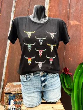 Ariat Deco Skull Graphic