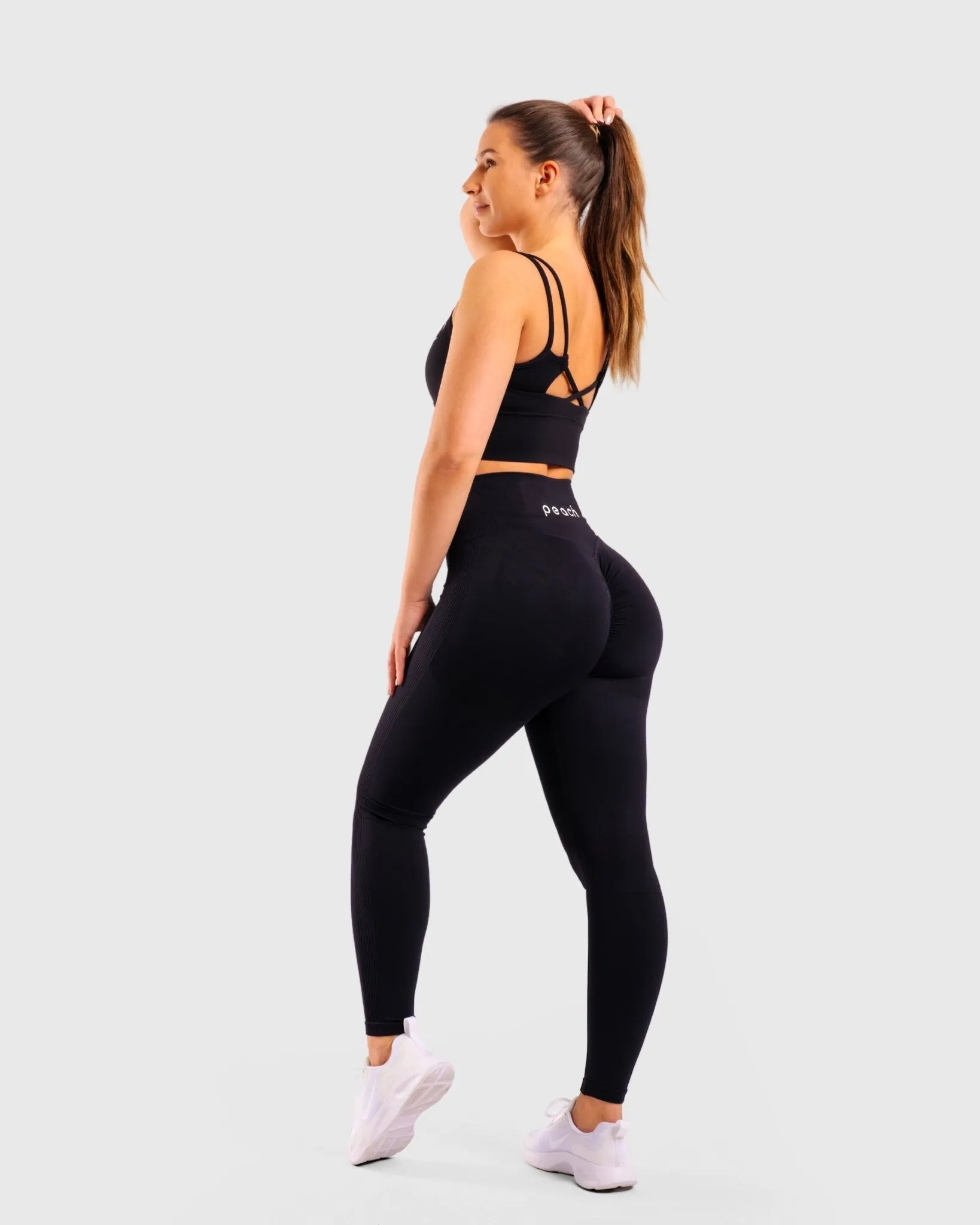 Black High Waist Tights