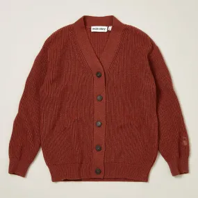 Cardigan Oversized Russet