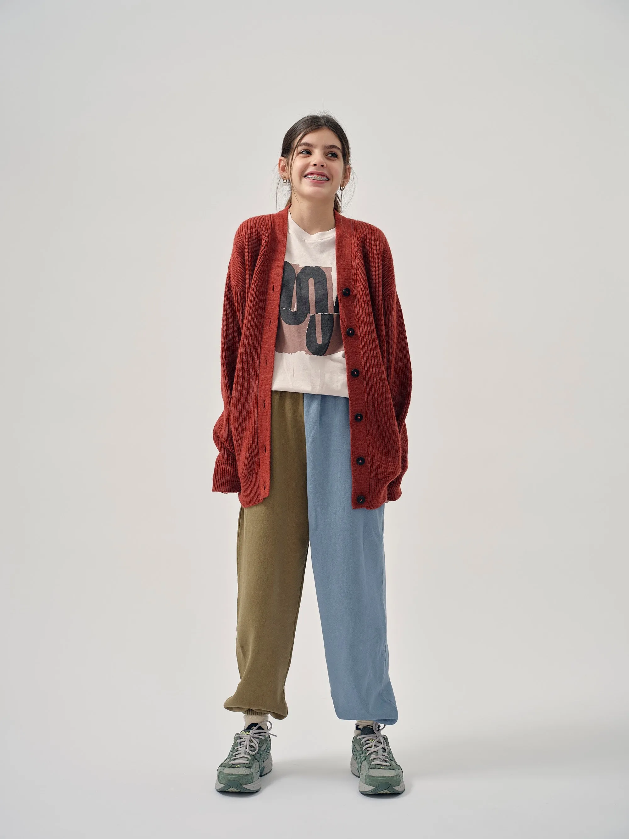 Cardigan Oversized Russet