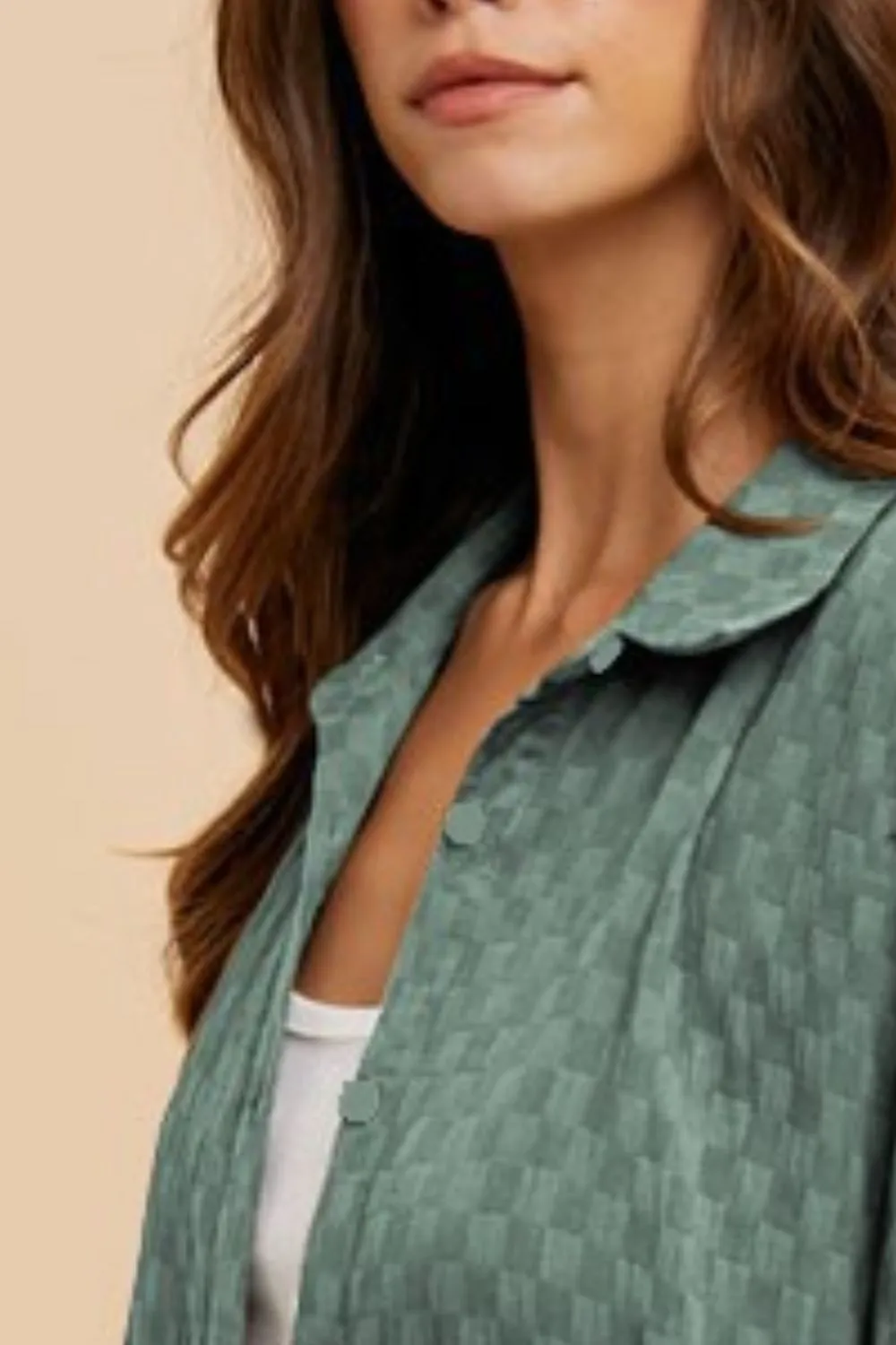 Checkered Button Up Shirt