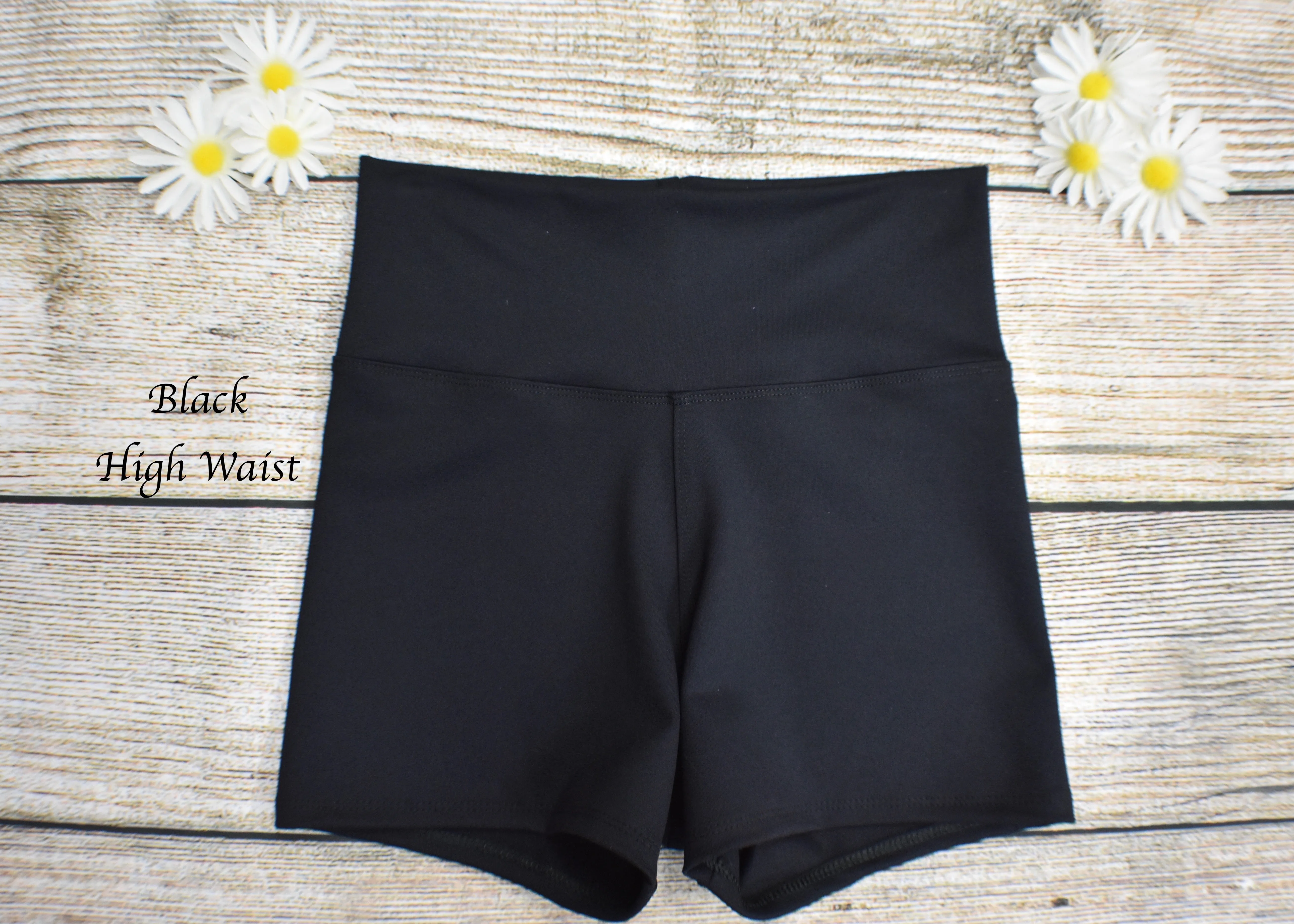 Daisy Dancewear High Waist Shorts - Ultra Soft