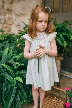 Daisy Dress in Verdant Blooms