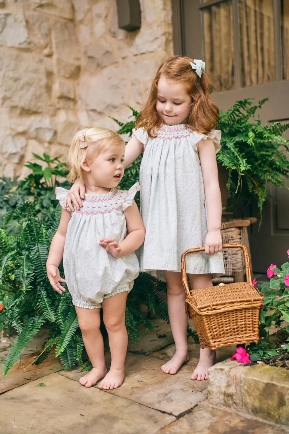 Daisy Dress in Verdant Blooms