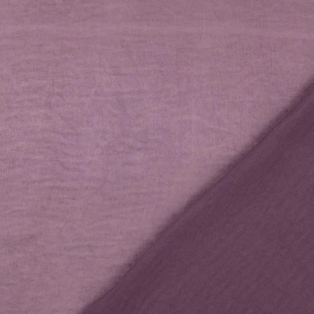 Dark Heather Plain Stretch Satin Fabric