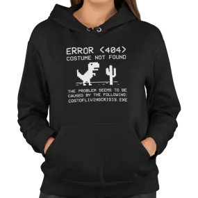 Error 404 Costume Not Found Unisex Hoodie