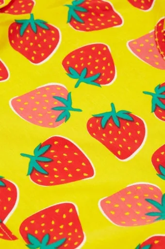 Frugi Spring Skater Dress - Strawberry Patch