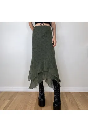 Goblincore High Waist Skirt