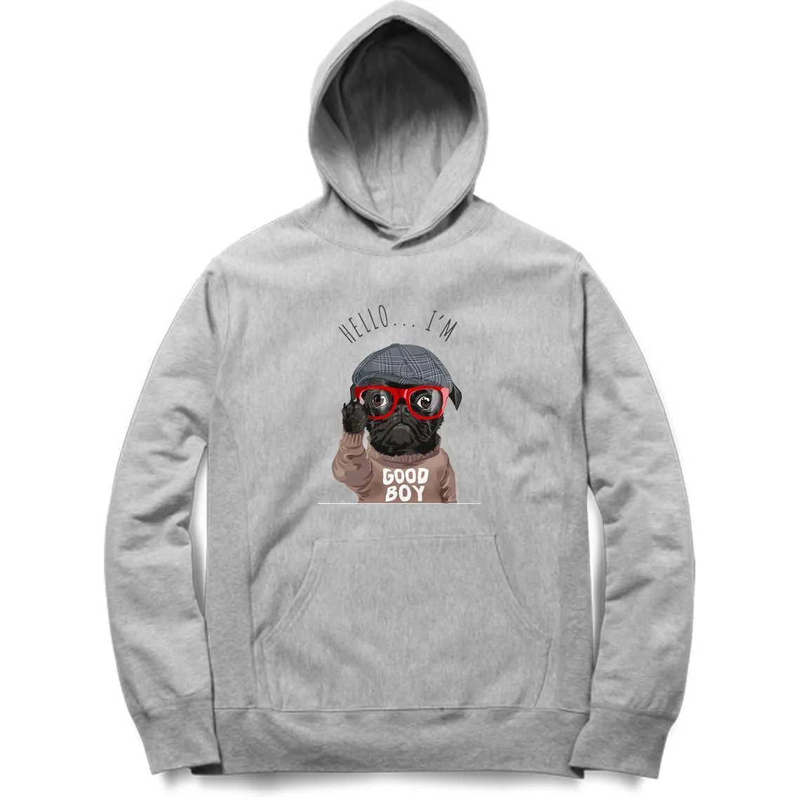 Hello I Am Good Boy Hoodie