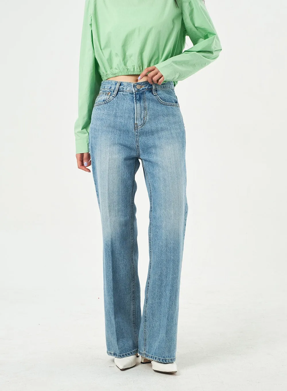 High Waist Jeans OA325