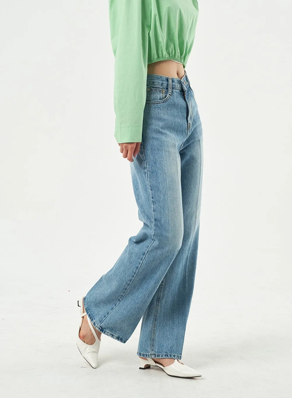 High Waist Jeans OA325