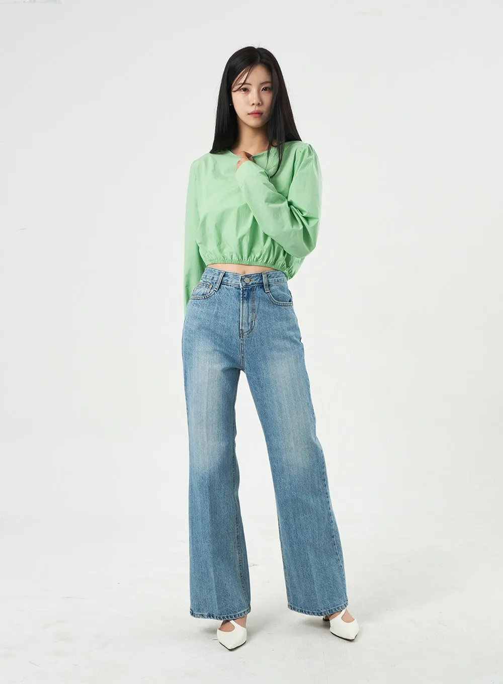High Waist Jeans OA325