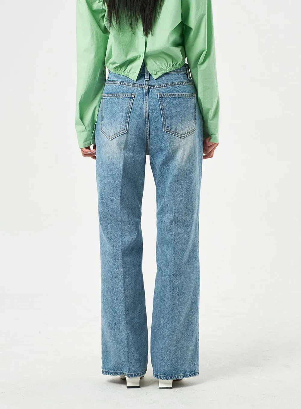 High Waist Jeans OA325