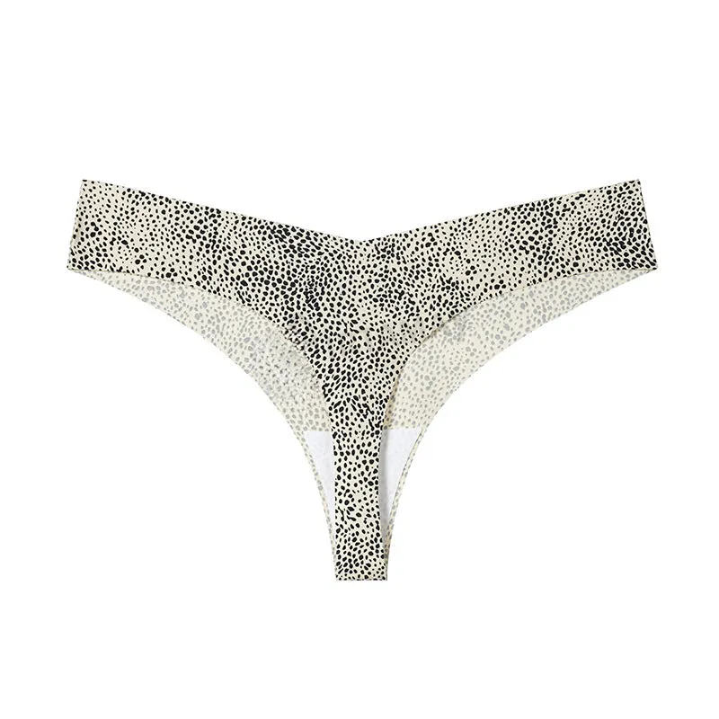 High Waist Seamless Thong
