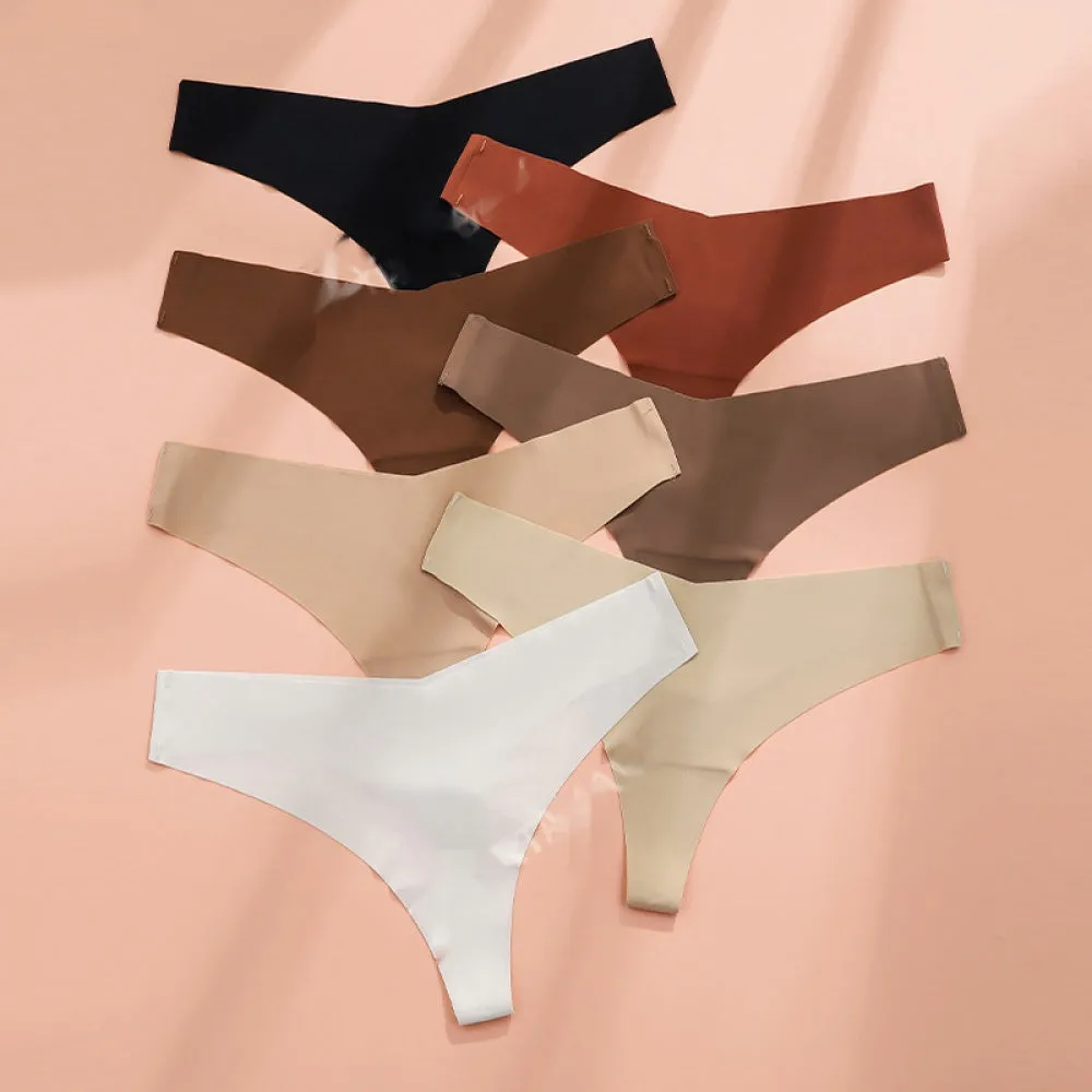 High Waist Seamless Thong
