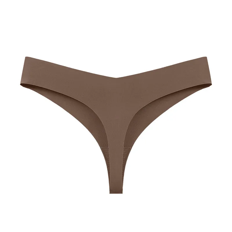 High Waist Seamless Thong