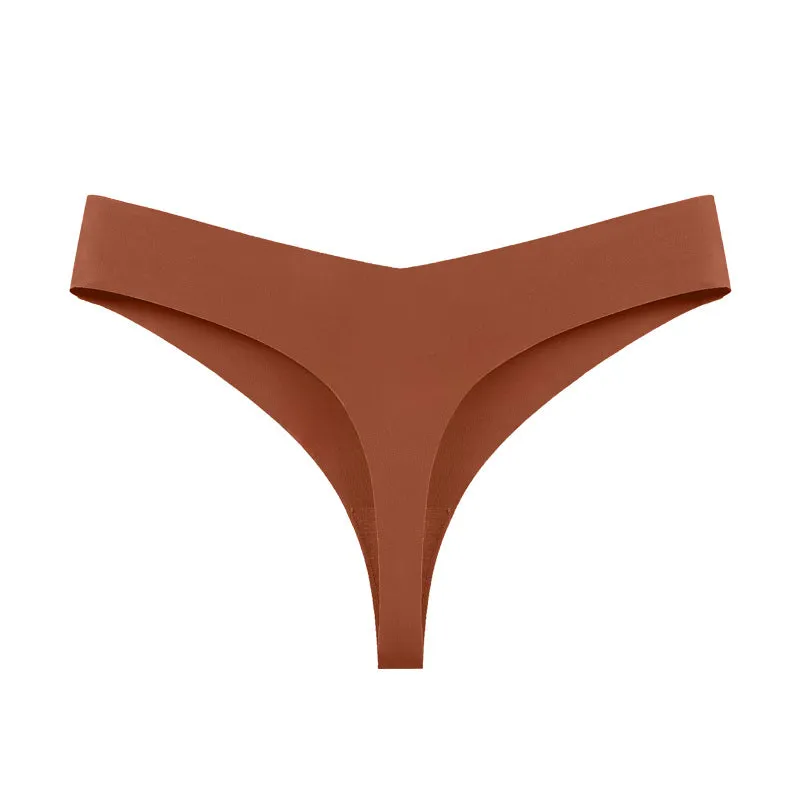 High Waist Seamless Thong
