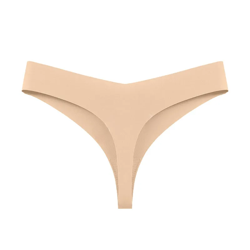 High Waist Seamless Thong