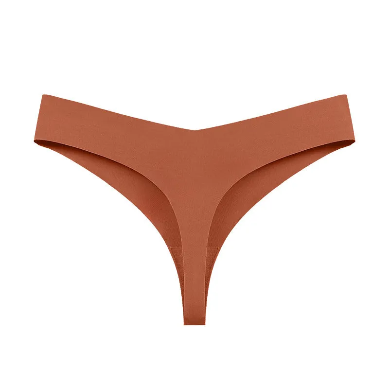 High Waist Seamless Thong