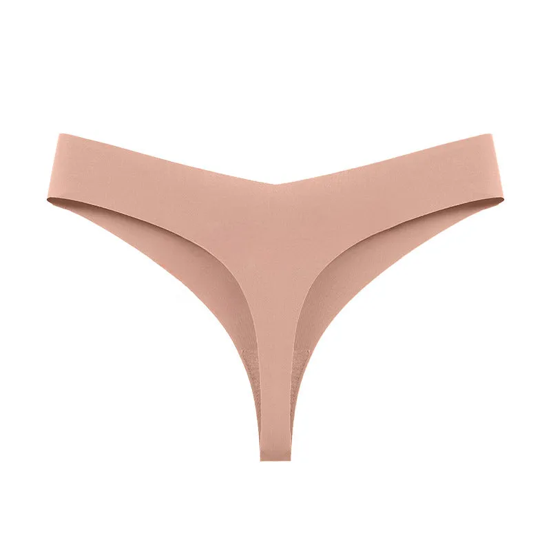High Waist Seamless Thong