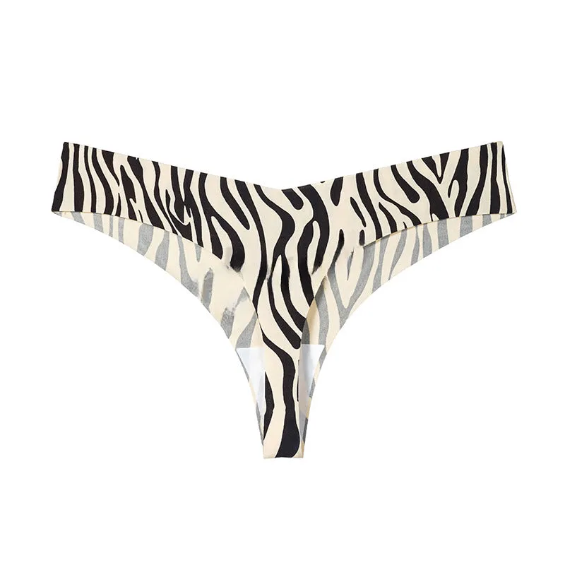High Waist Seamless Thong