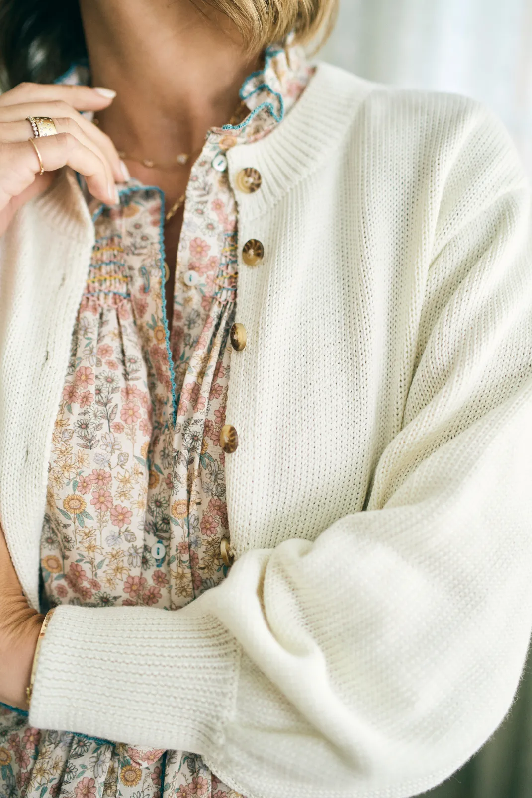 Jillian Dress in Scattered Wildflower