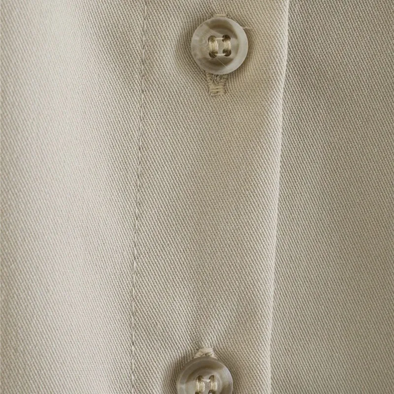 LANTERN SLEEVE PLEATED BLOUSE
