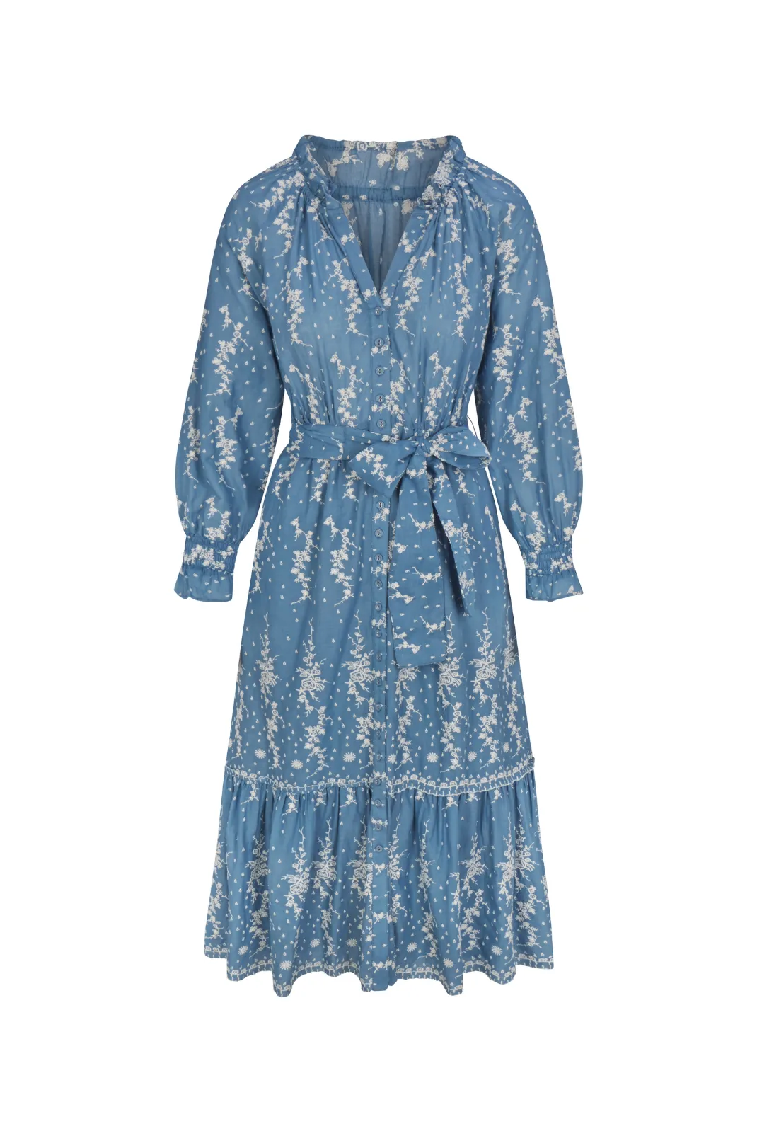 Lele Dress in Wedgewood Eyelet