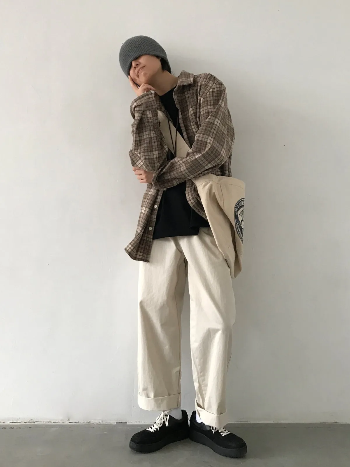 MV Retro Versatile Casual Straight Trousers Pants