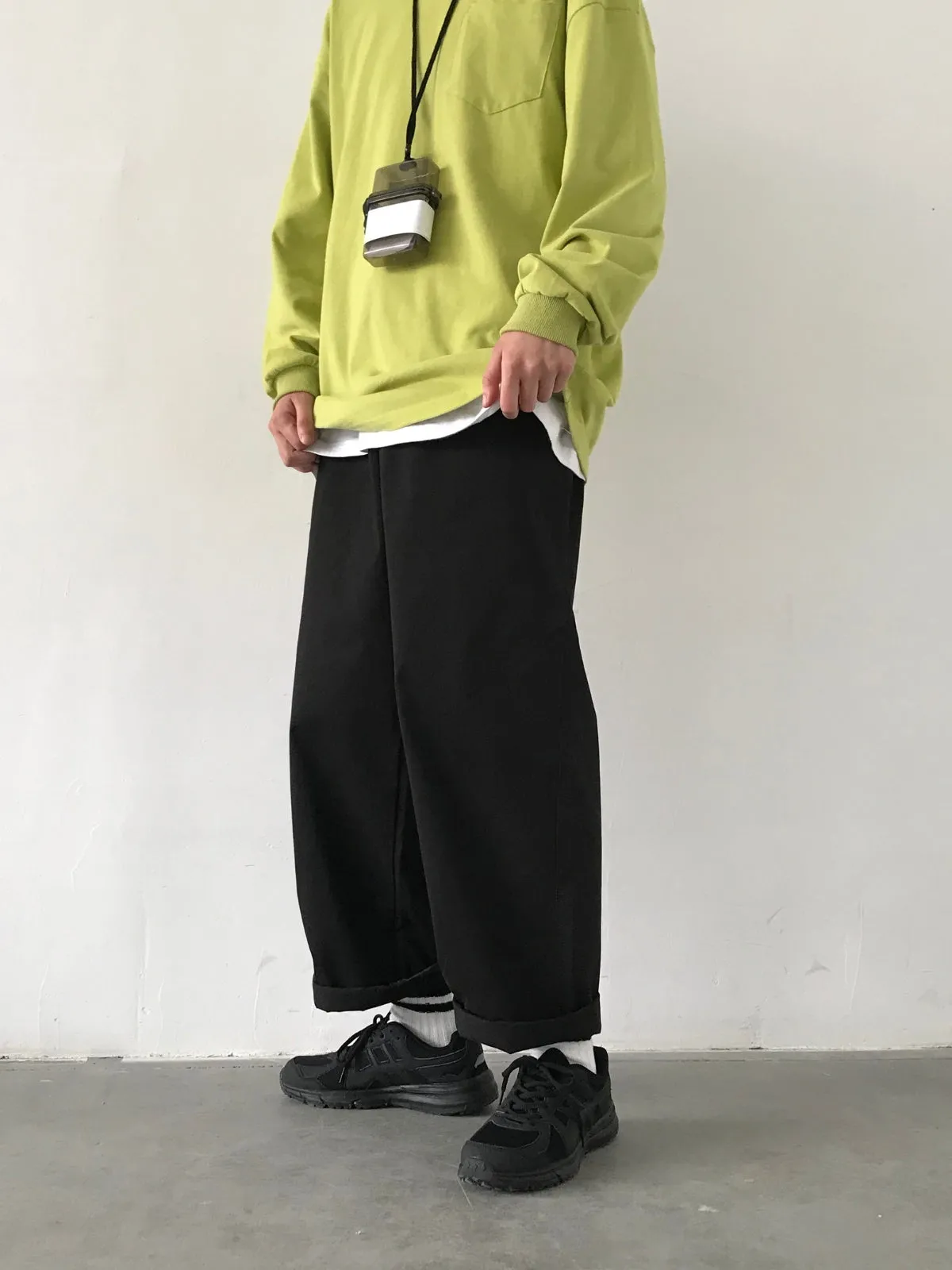 MV Retro Versatile Casual Straight Trousers Pants