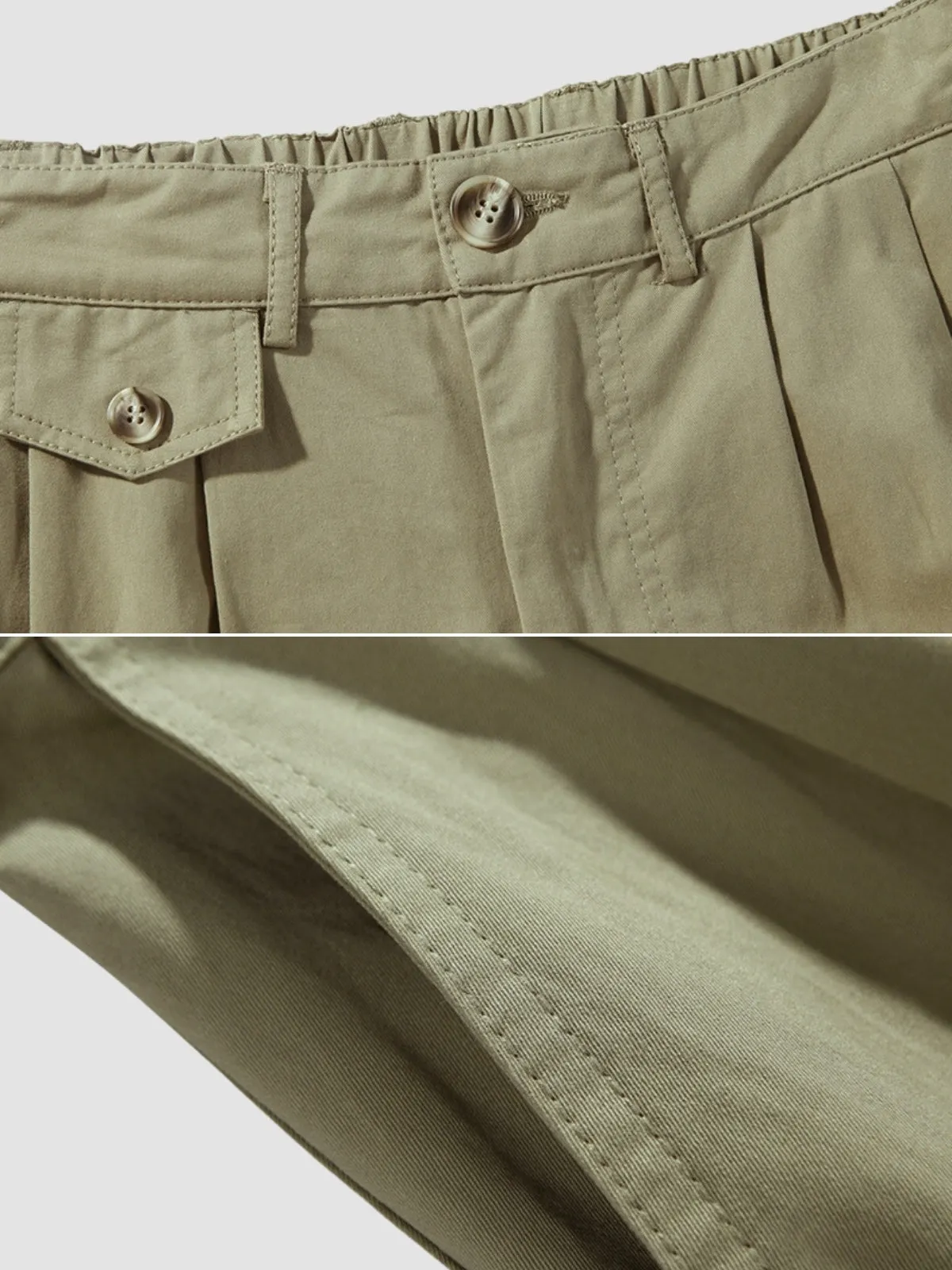 MV Retro Versatile Casual Straight Trousers Pants