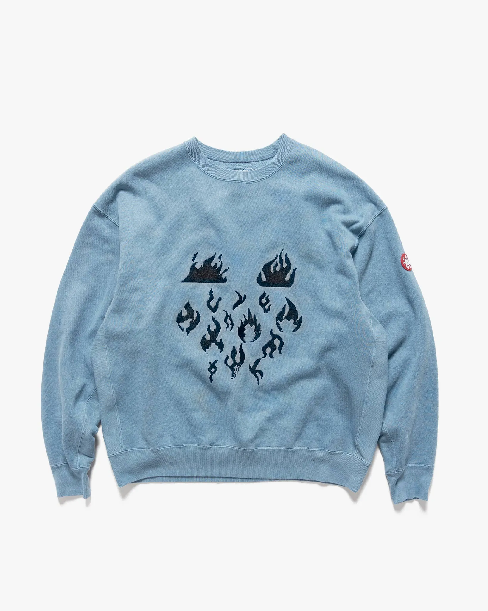 Overdye Flare Crew Neck