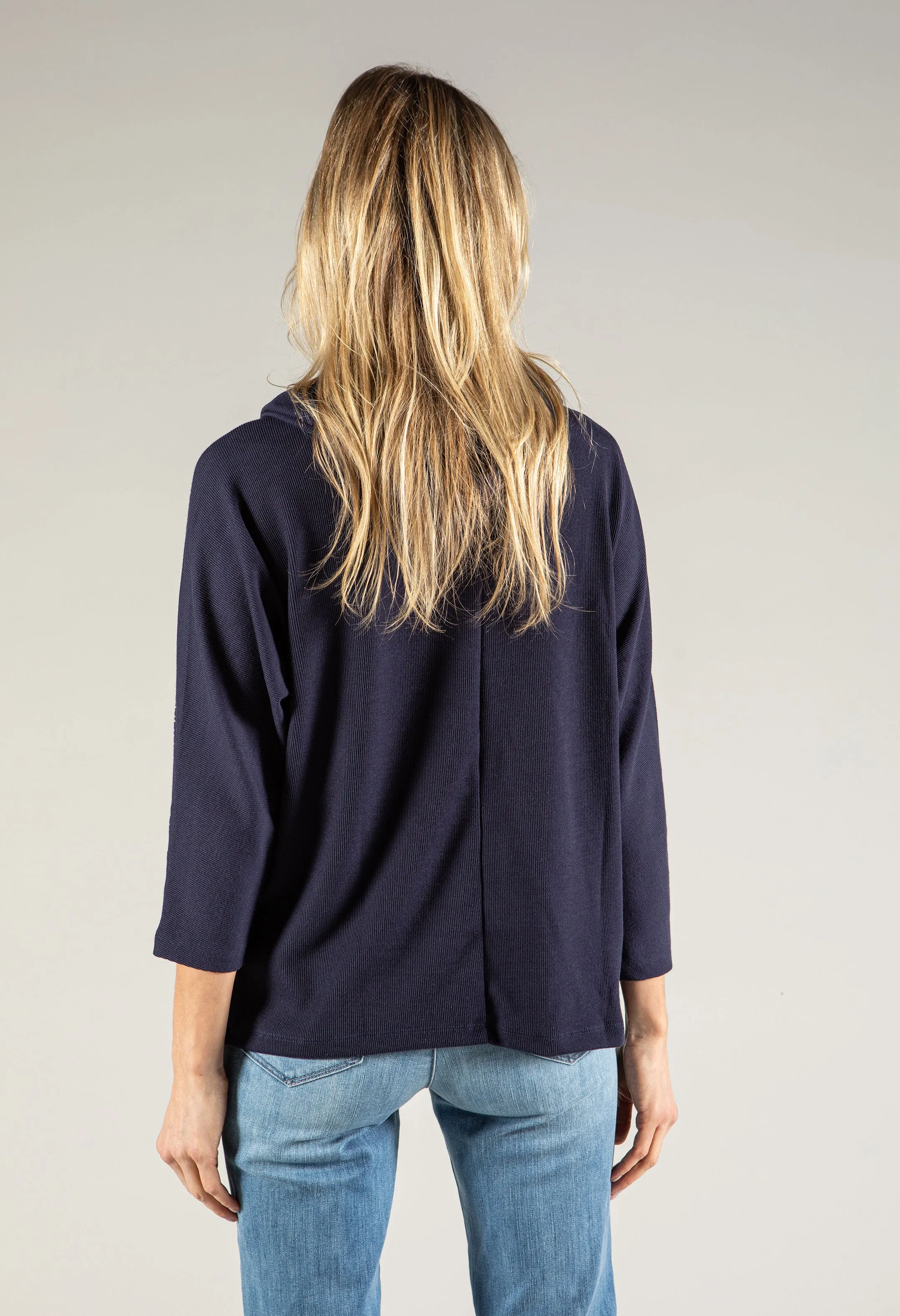 Soft Ribbed Pullover