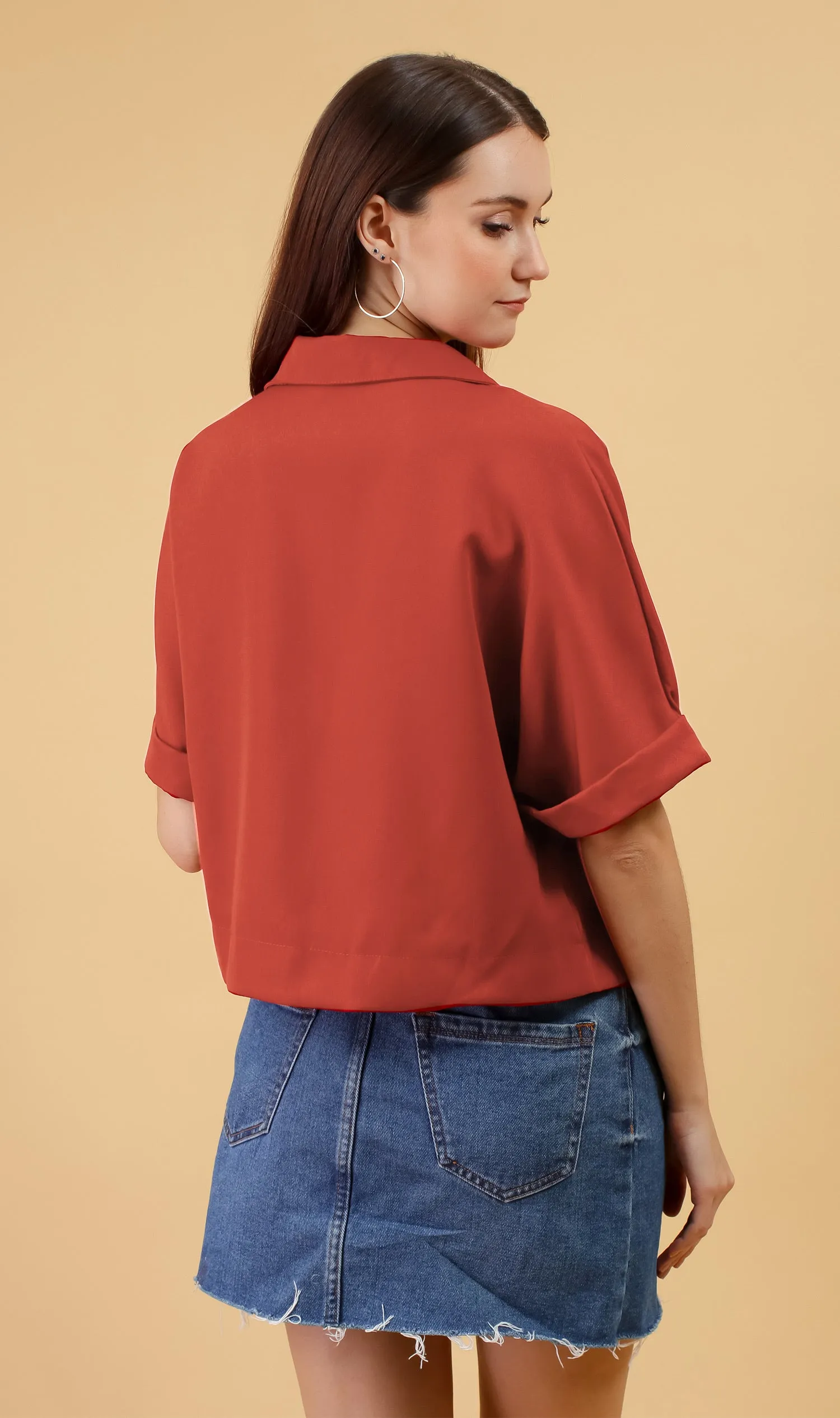 SONJA Blazer Top (Marmalade)