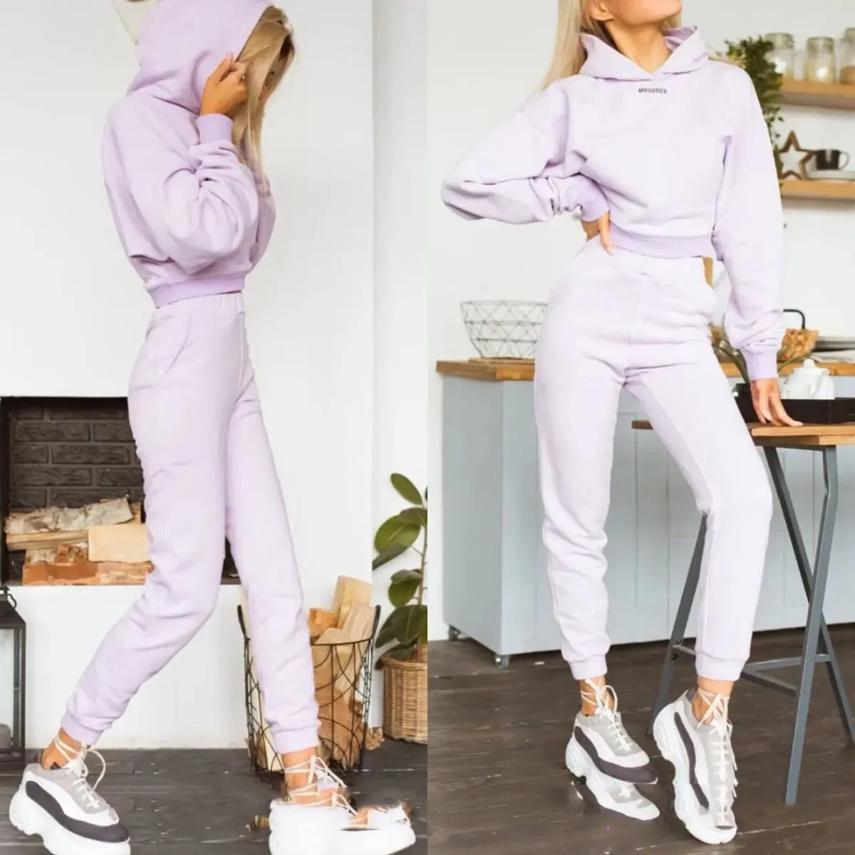 Sporty Leisure Suit Set