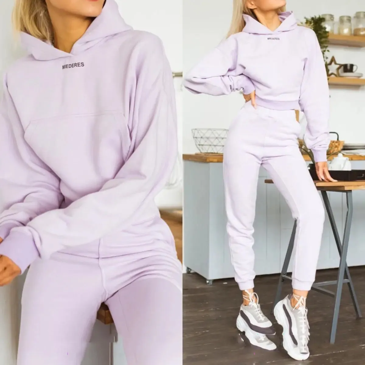 Sporty Leisure Suit Set
