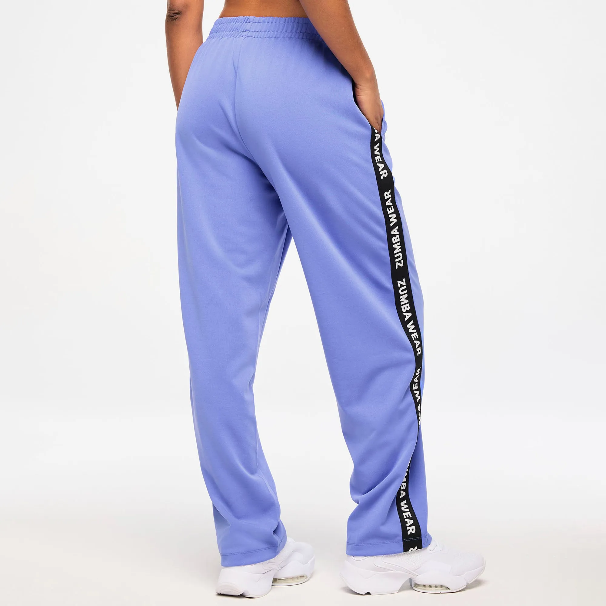 Zumba Haus Straight Leg Track Pants - Purple